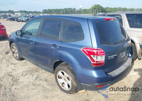 2014 Subaru Forester 2.5I from USA, damaged, VIN JF2SJAAC1EH465613